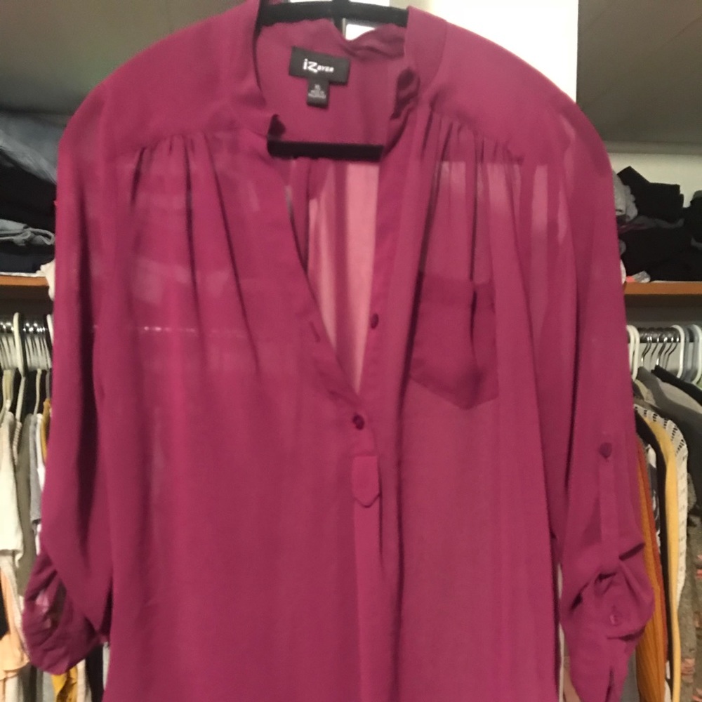 Sheer tunic